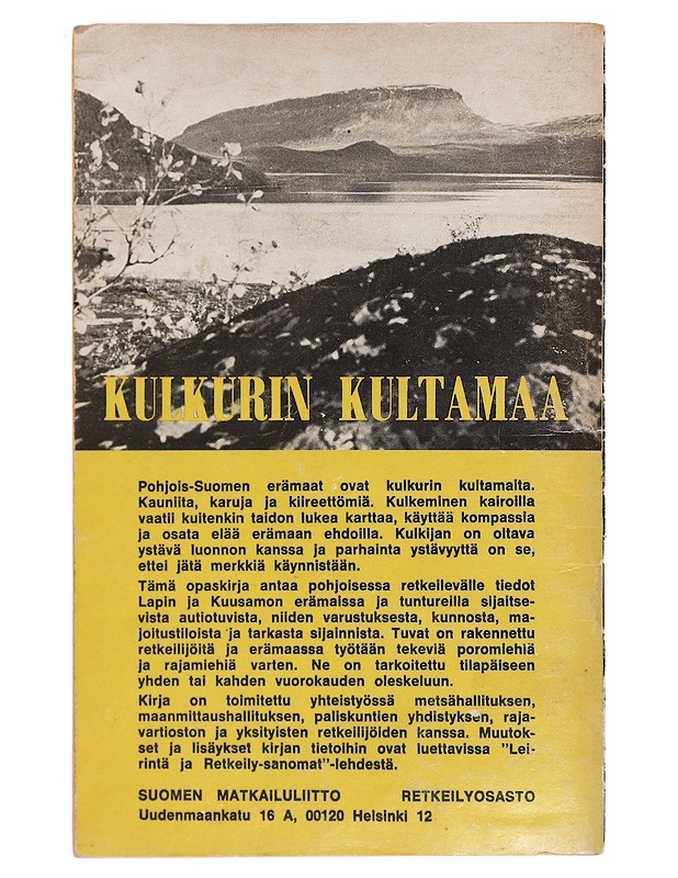 Pohjois-Suomen autiotuvat - Seppo J. Partanen - Tietokirjat ja oppaat - 10105396147 - 1