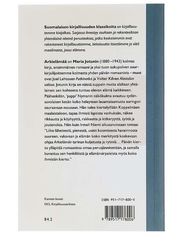 Arkielämää - Maria Jotuni - Romaanit ja novellit - 10105396196 - 1