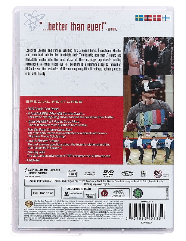 The big bang theory. Season 9 - DVD - DVD-elokuvat - 10105396206 - 1