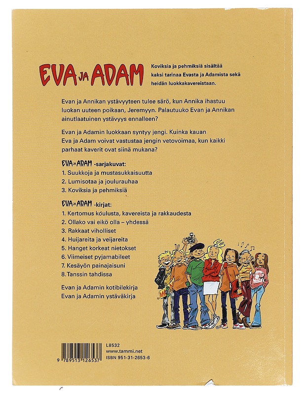 Eva ja Adam : koviksia ja pehmiksiä - Gahrton, Måns - Sarjakuvat - 10105396222 - 1
