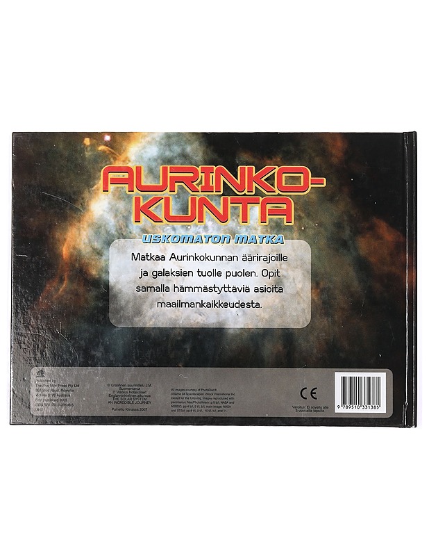 Aurinkokunta : uskomaton matka - Hotakainen, Markus - Tietokirjat ja oppaat - 10105396241 - 1