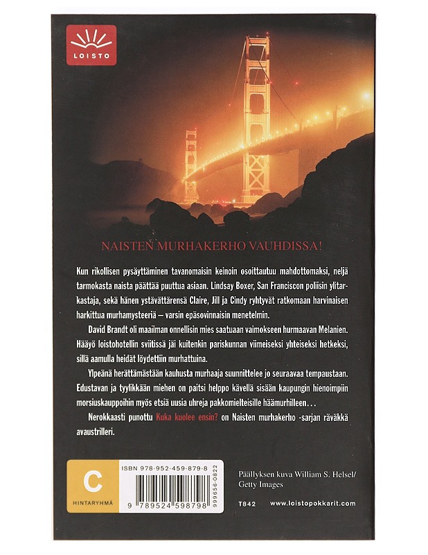 Kuka kuolee ensin? - Patterson, James - Jännitys ja dekkarit - 10105396240 - 1