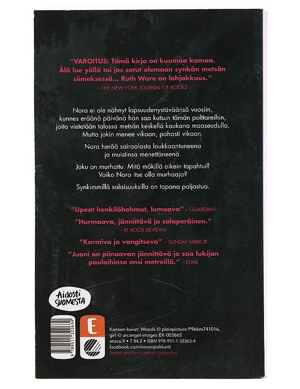 Synkän metsän siimeksessä - Ware, Ruth - Jännitys ja dekkarit - 10105396243 - 1