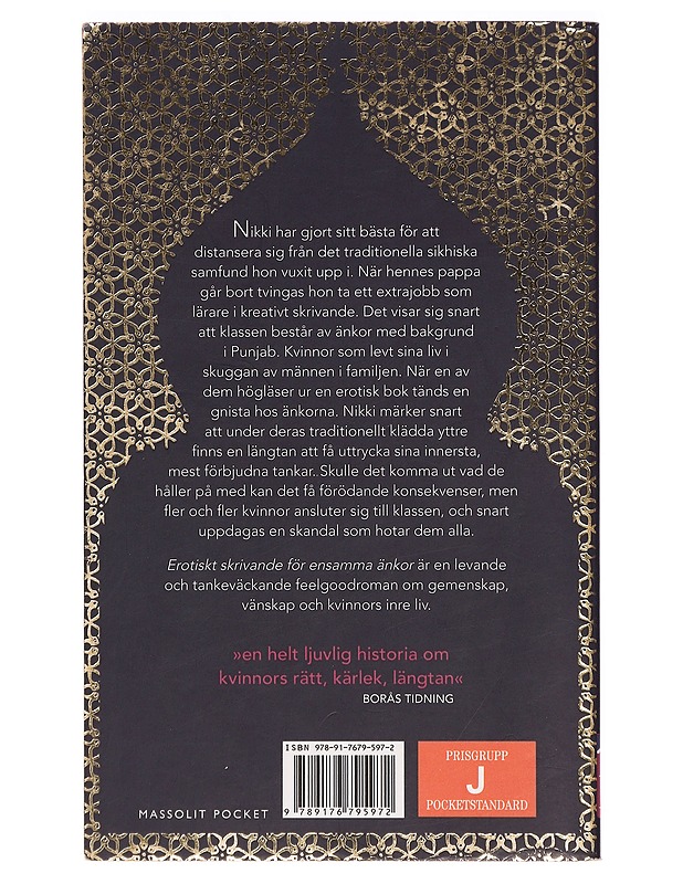 Erotiskt skrivande för ensamma änkor - Jaswal, Balli Kaur - Romaanit ja novellit - 10105396248 - 1