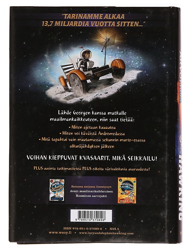 Alkuräjähdyksen arvoitus - Hawking, Lucy - Fantasia- ja scifi - 10105396313 - 1