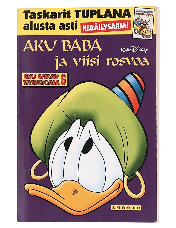 Mikki ja Hessu timanttien jäljillä ; Aku Baba ja viisi rosvoa - Walt Disney - Sarjakuvat - 10105396319 - 0
