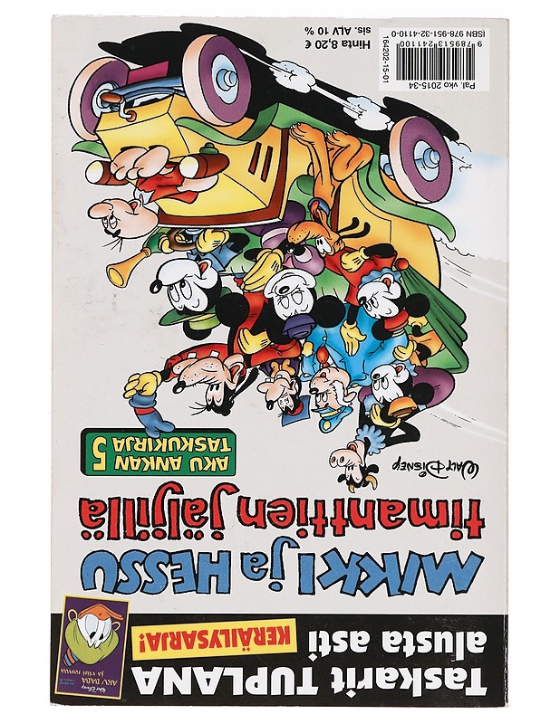 Mikki ja Hessu timanttien jäljillä ; Aku Baba ja viisi rosvoa - Walt Disney - Sarjakuvat - 10105396319 - 1