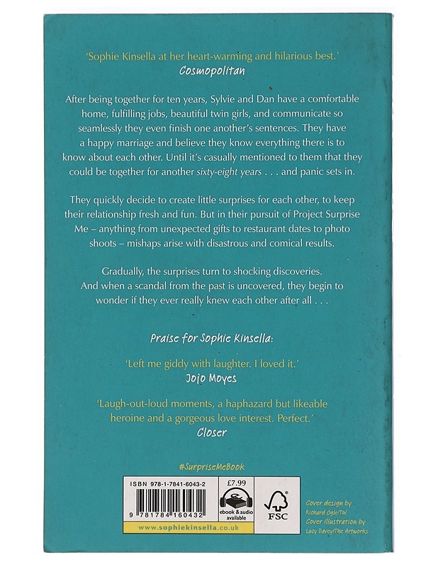 Surprise Me - Sophie Kinsella - Romaanit ja novellit - 10105396342 - 1