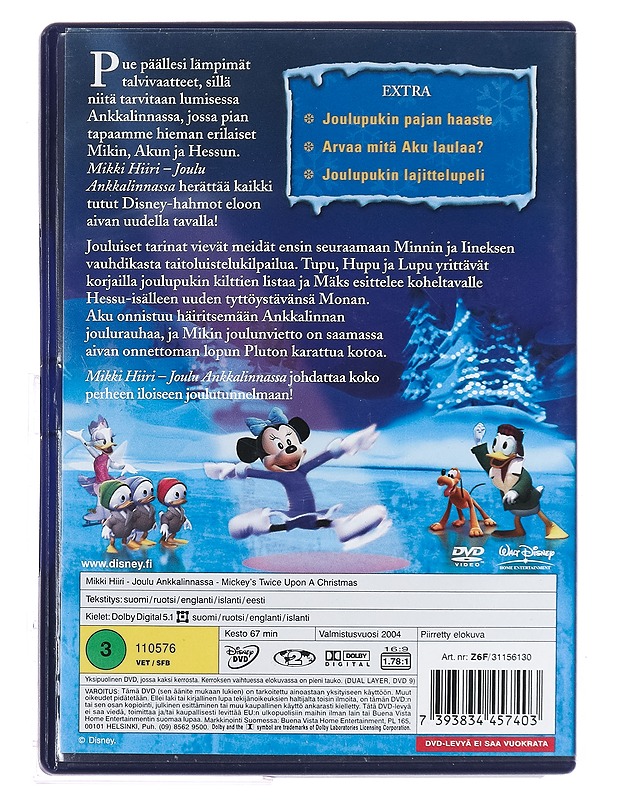 Mikki Hiiri: Joulu Ankkalinnassa - DVD - DVD-elokuvat - 10105396350 - 1