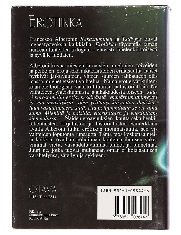 Erotiikka - Alberoni, Francesco - Tietokirjat ja oppaat - 10105396351 - 1