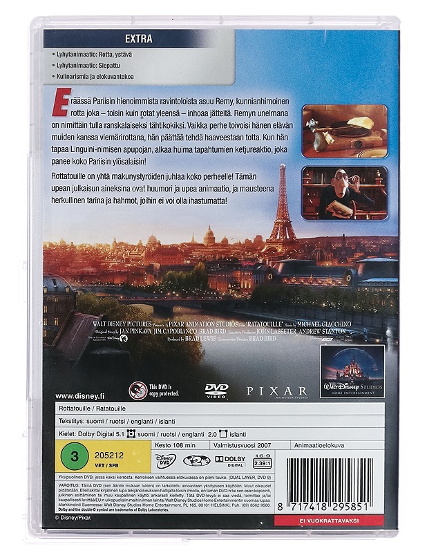 Rottatouille - DVD - DVD-elokuvat - 10105396365 - 1