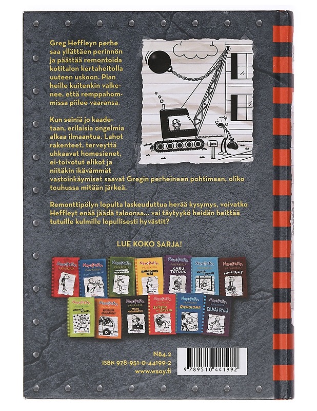 Neropatin päiväkirja. 14, Remppaa pukkaa - Kinney, Jeff - Nuorten kirjat - 10105396381 - 1
