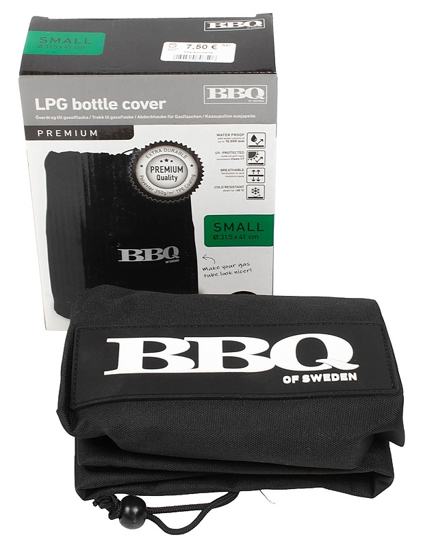 BBQ OF SWEDEN Premium LPG kaasupullon suojapeite - Muut urheiluvälineet ja vapaa-aika - 10105396459 - 0