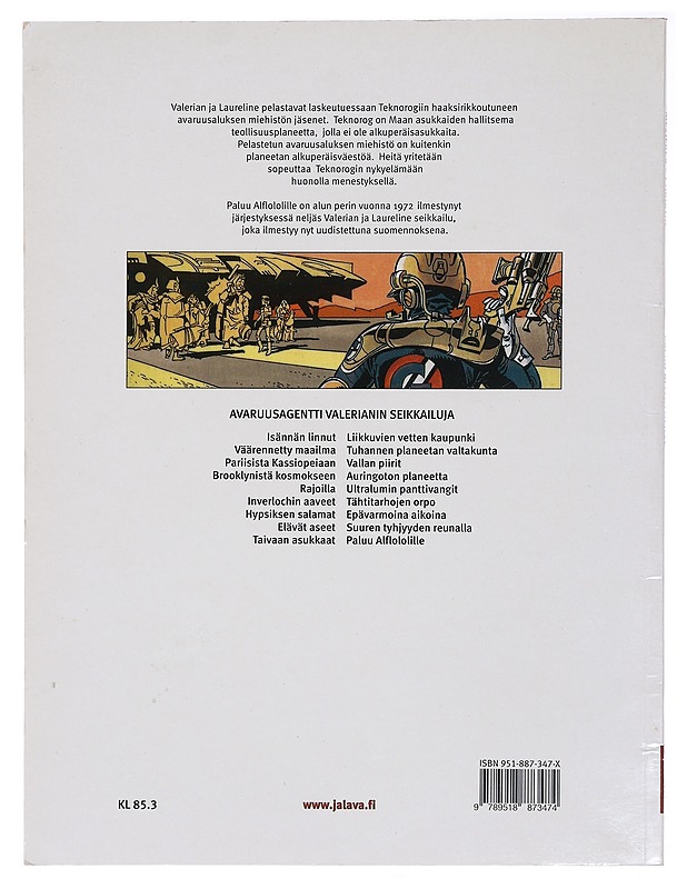 Paluu Alflololille - Mézières, J.-C - Sarjakuvat - 10105396451 - 1