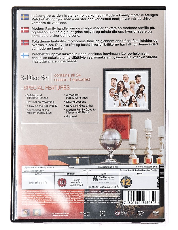 Moderni Perhe: Kausi 3 - DVD - DVD-elokuvat - 10105396490 - 1