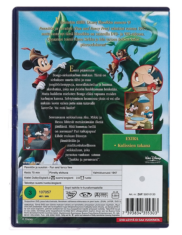 Pennitön ja suruton - DVD - DVD-elokuvat - 10105396513 - 1