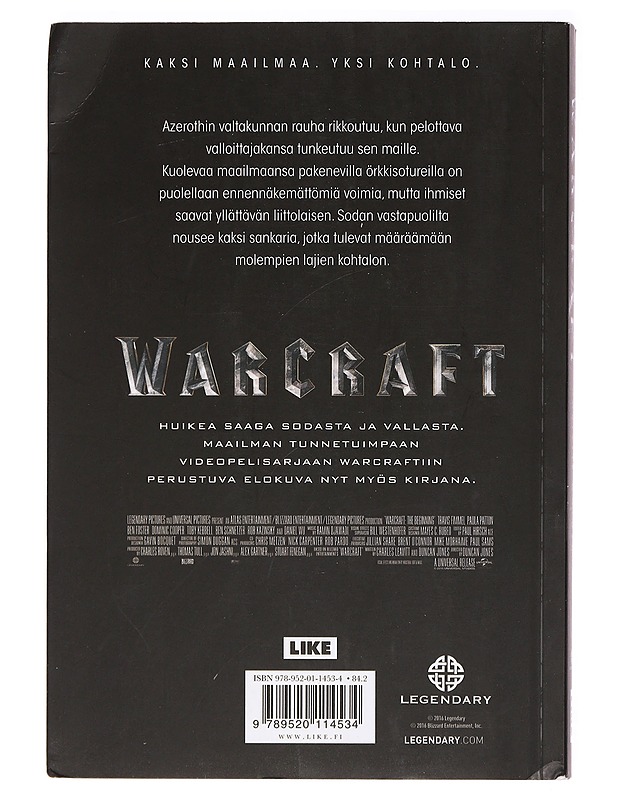 Warcraft - Golden, Christie - Fantasia- ja scifi - 10105396574 - 1