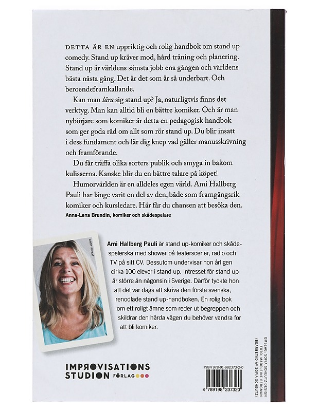 Stand up - handboken - Ami Hallberg Pauli - Tietokirjat ja oppaat - 10105396584 - 1