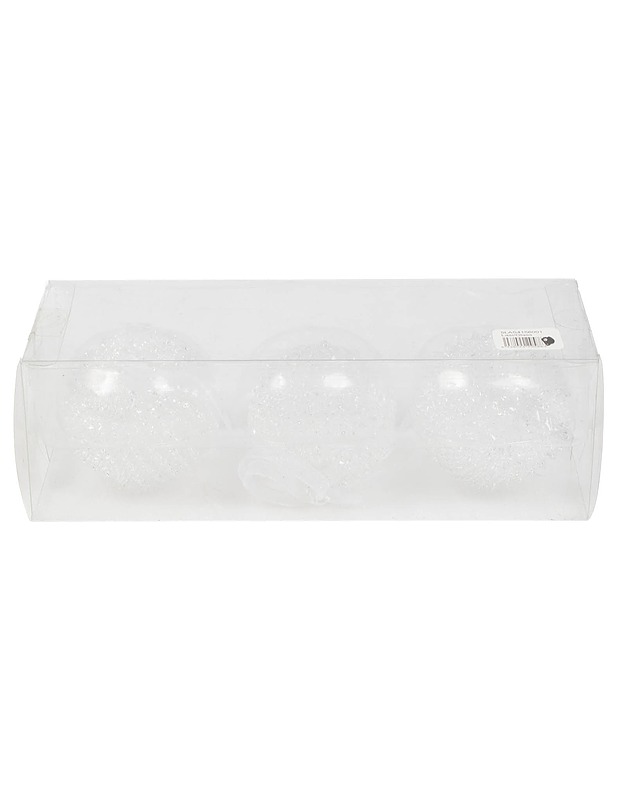 Lasipallo kuusenkoristeet, 3 kpl - Koriste-esineet - 10105396585 - 1