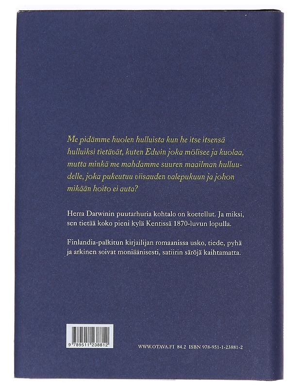 Herra Darwinin puutarhuri - Kristina Carlson - Historiakirjat - 10105396596 - 1