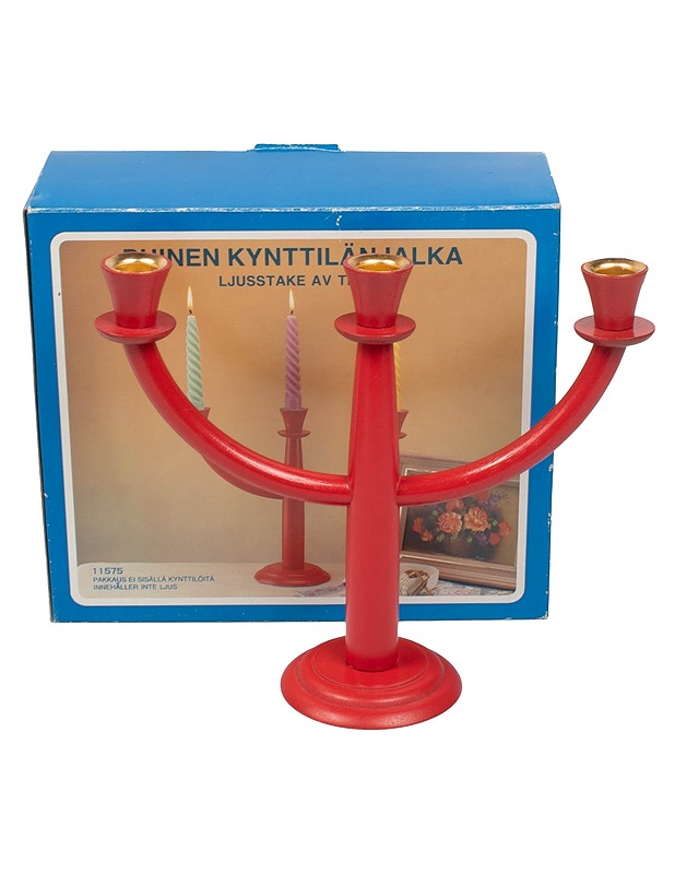 Puinen kynttilänjalka - Kynttilänjalat - 10105396621 - 0