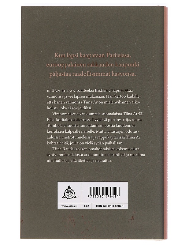 Kuudennen kerroksen nainen - Tiina Raudaskoski - Romaanit ja novellit - 10105396638 - 1