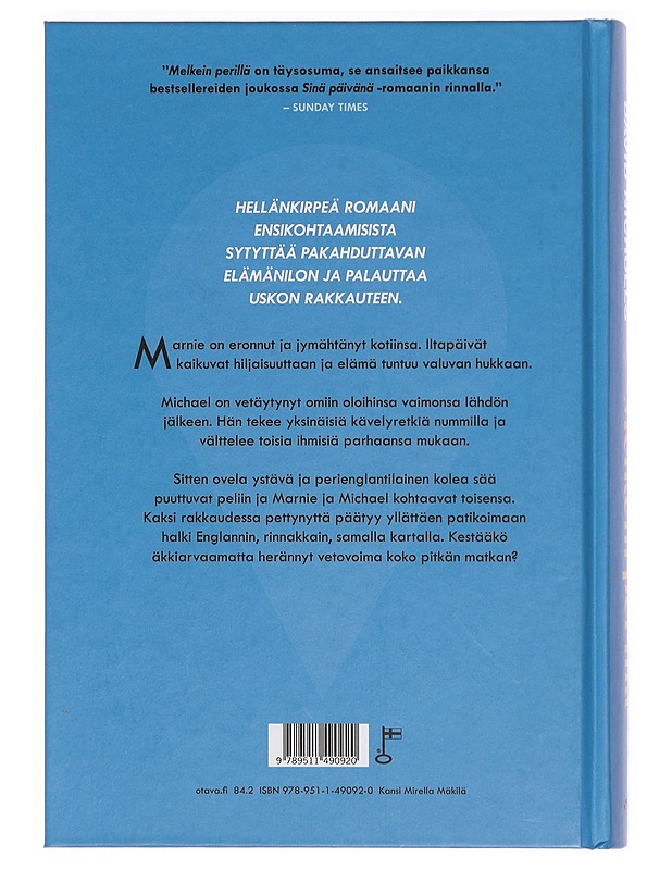Melkein perillä - Nicholls, David - Romaanit ja novellit - 10105396643 - 1