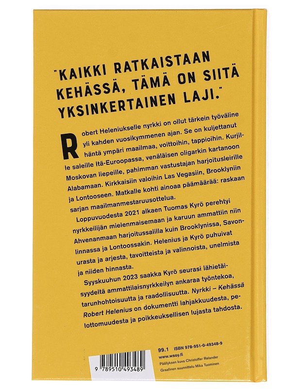 Nyrkki : kehässä Robert Helenius - Tuomas Kyrö - Elämäkerrat ja muistelmat - 10105396702 - 1