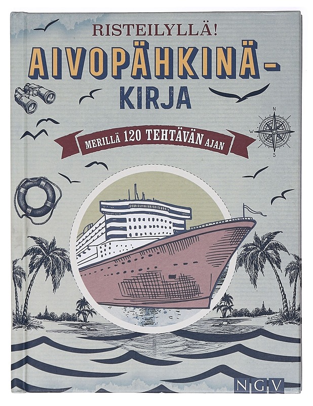 Risteilyllä! Aivopähkinäkirja : Merillä 120 tehtävän ajan - Philip Kieffer - Tietokirjat ja oppaat - 10105396714 - 0