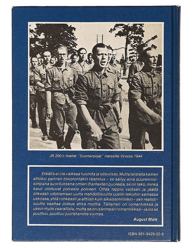 VIRO TAISTELEE VAPAUDESTAAN : VUOSI 1944 TUNTEMATTOMAN TODISTAJAN SILMIN - SINIVELI - Historiakirjat - 10105396736 - 1