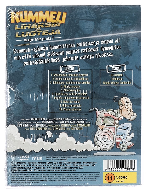 Kummeli: Lihaksia Ja Luoteja - DVD - DVD-elokuvat - 10105396755 - 1
