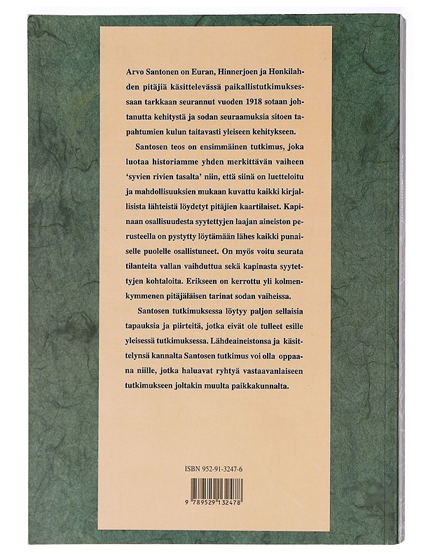Syvien rivien tasalta - Santonen, Arvo - Historiakirjat - 10105396756 - 1