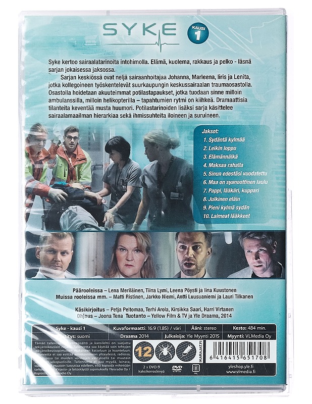 Syke : kausi 1 - DVD - DVD-elokuvat - 10105396771 - 1