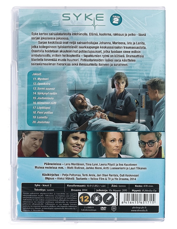 Syke: Kausi 2 - DVD - DVD-elokuvat - 10105396777 - 1