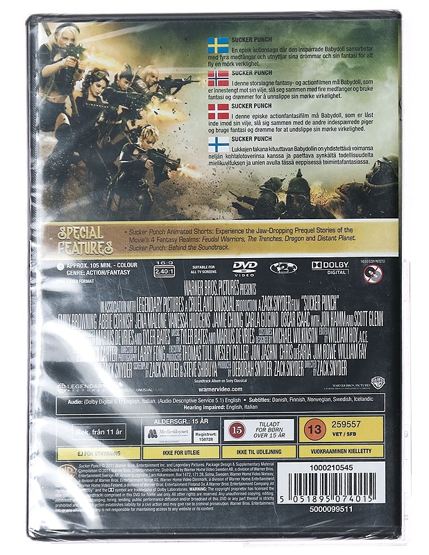 Sucker Punch- DVD - DVD-elokuvat - 10105396783 - 1