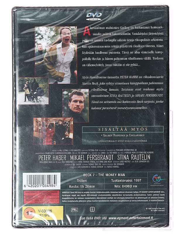 Beck Ja Mahtimies - DVD - DVD-elokuvat - 10105396800 - 1