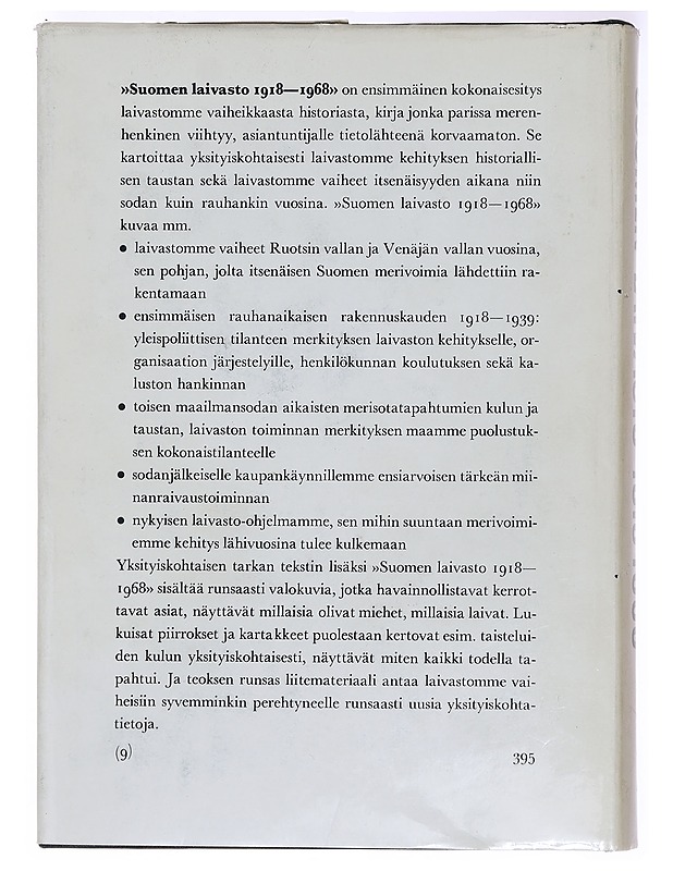 Suomen laivasto 1918-1968 - Historiakirjat - 10105396848 - 1