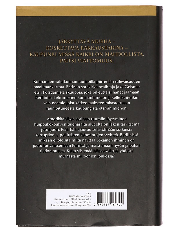 Jaettu Berliini - Joseph Kanon - Jännitys ja dekkarit - 10105396858 - 1