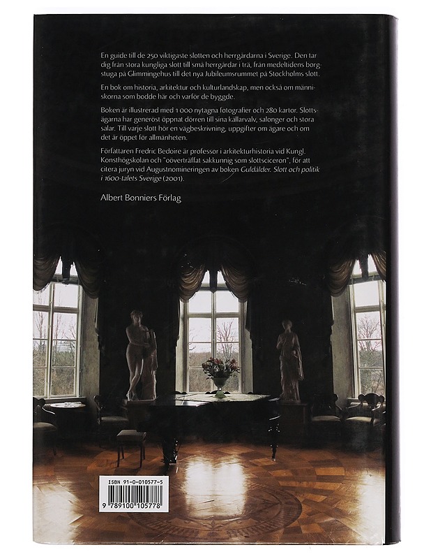 Svenska slott och herrgårdar - Bedoire, Fredric - Historiakirjat - 10105396873 - 1