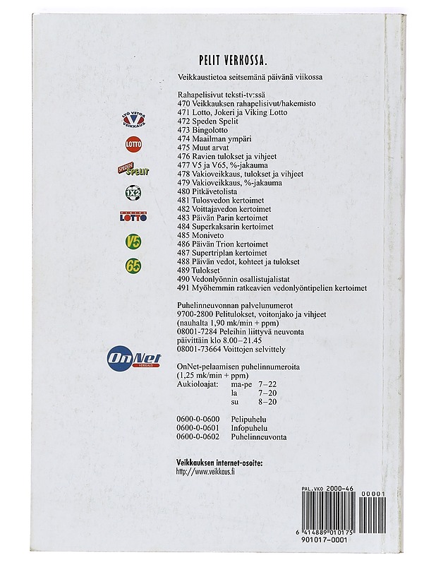 Futisfaktat 2000-01 - Lehdet - 10105396874 - 1