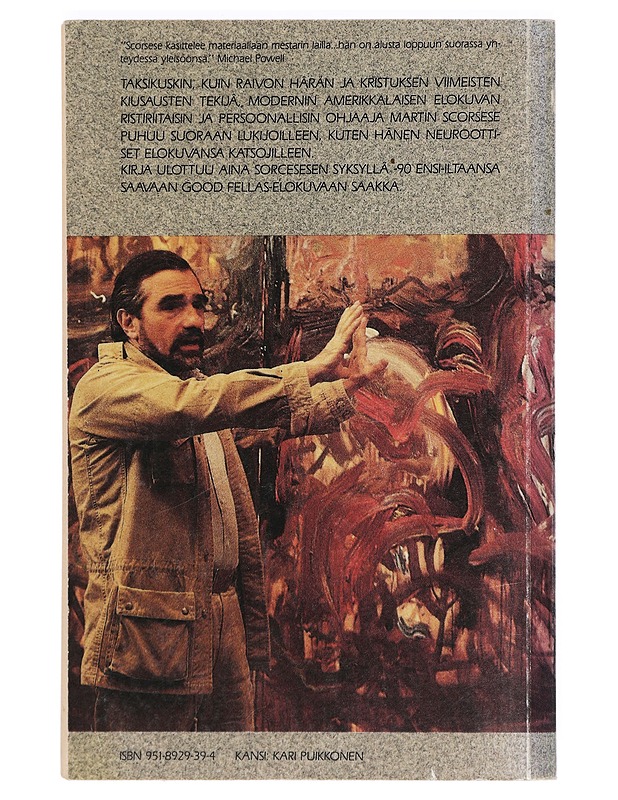 Scorsese on Scorsese - Scorsese, Martin - Musiikki- ja elokuvakirjat - 10105396877 - 1