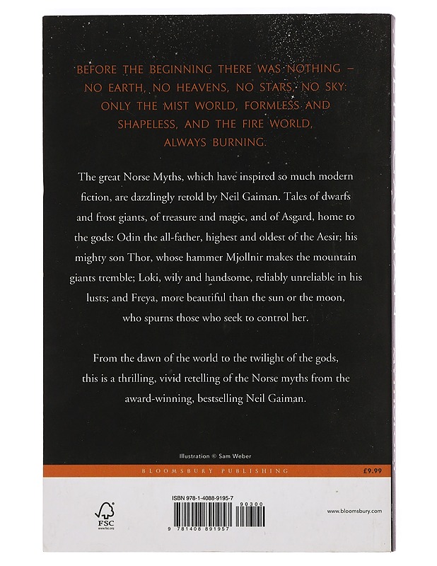 Norse mythology - Neil Gaiman - Fantasia- ja scifi - 10105396889 - 1