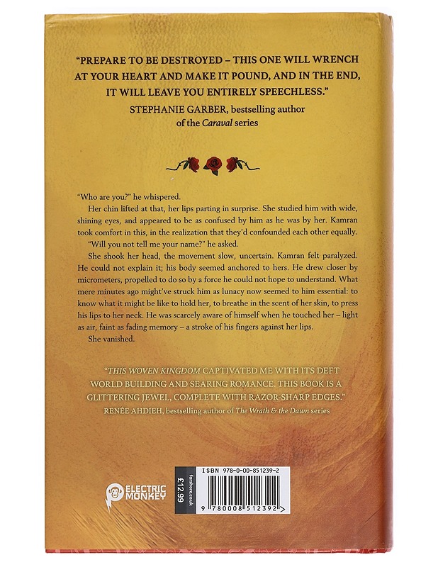 This woven kingdom - Tahereh Mafi - Romaanit ja novellit - 10105396897 - 1