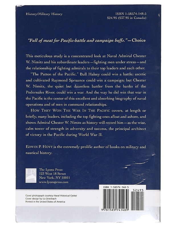 How they won the war in the Pacific - Edvin P. Hoyt - Historiakirjat - 10105396929 - 1