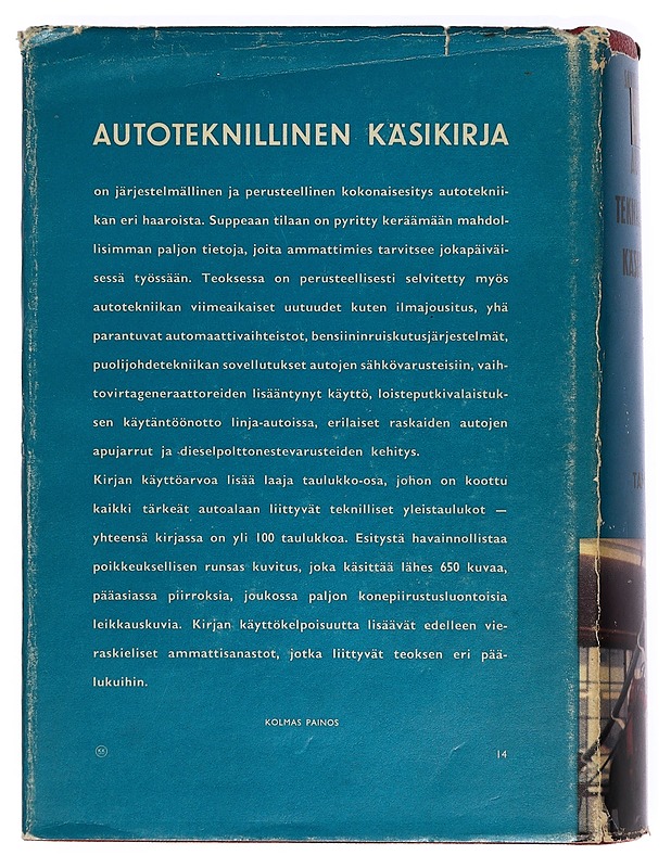 Autoteknillinen käsikirja - Savolainen, Pentti - Tietokirjat ja oppaat - 10105396937 - 1