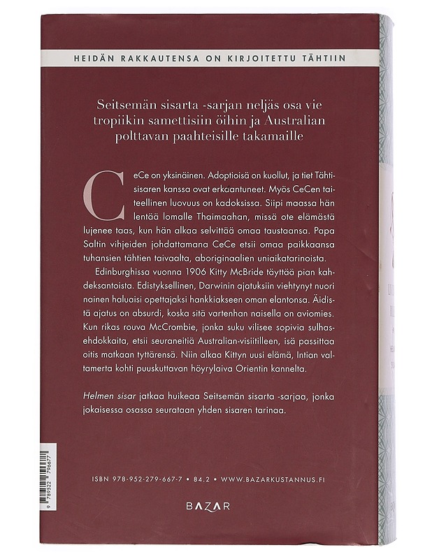 Helmen sisar : Cecen tarina - Riley, Lucinda - Romaanit ja novellit - 10105396944 - 1