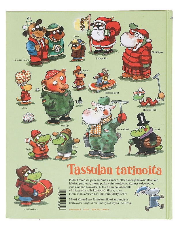 Tassulan tarinoita: Onnin paras joululahja - Kunnas, Mauri - Lastenkirjat - 10105396946 - 1