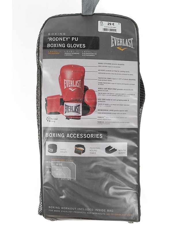 EVERLAST Rodney nyrkkeilyhanskat 14 oz - Kuntoilu - 10105396973 - 1