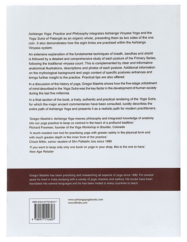 Ashtanga yoga : practice and philosophy - Gregor Maehle - Historiakirjat - 10105397012 - 1