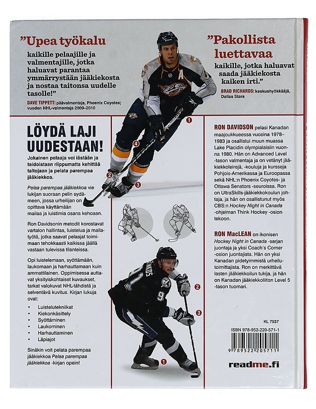 Pelaa parempaa jääkiekkoa - Davidson, Ron - Tietokirjat ja oppaat - 10105397018 - 1